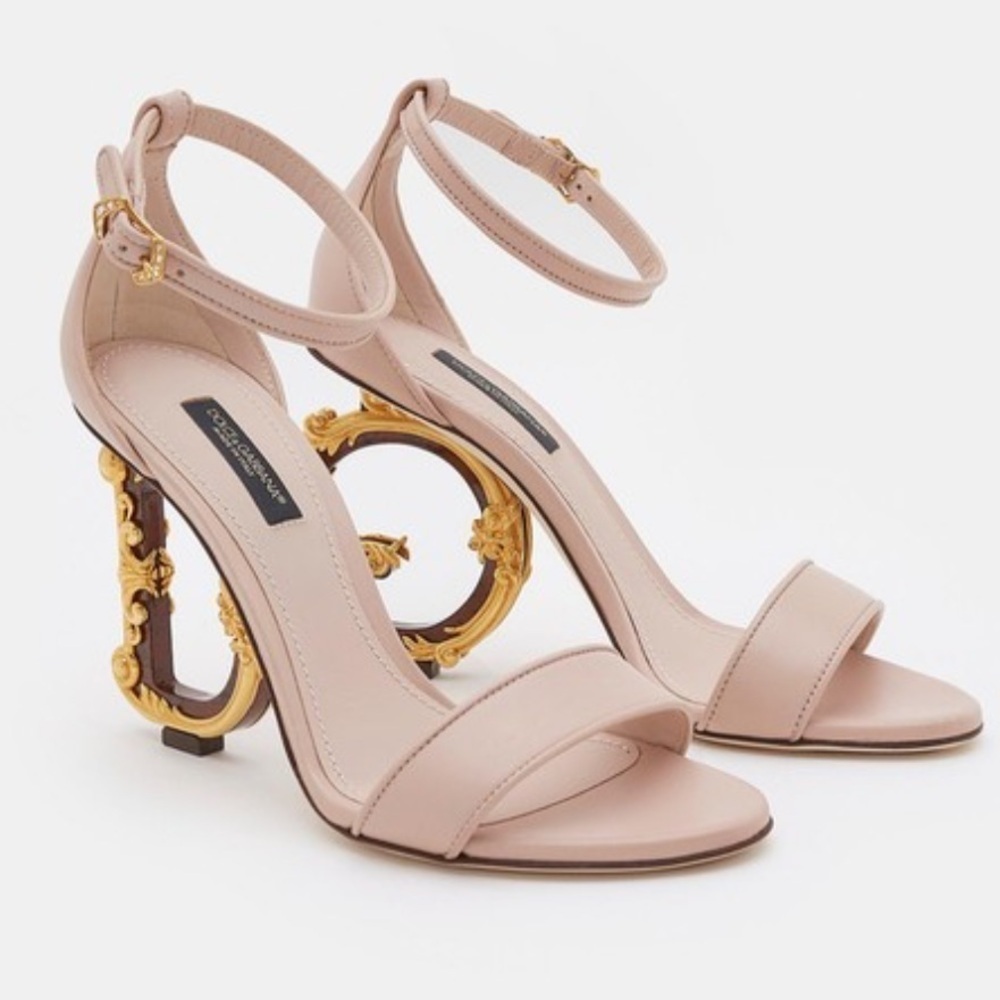 Dolce & Gabbana Keira 105 DG Baroque Heels